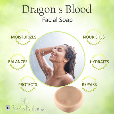 Swiss Botany Beauty 1 / Dragons Blood Dragons Blood Moisturizing Anti-Aging Face Soap a full rich delightfully smelling lather