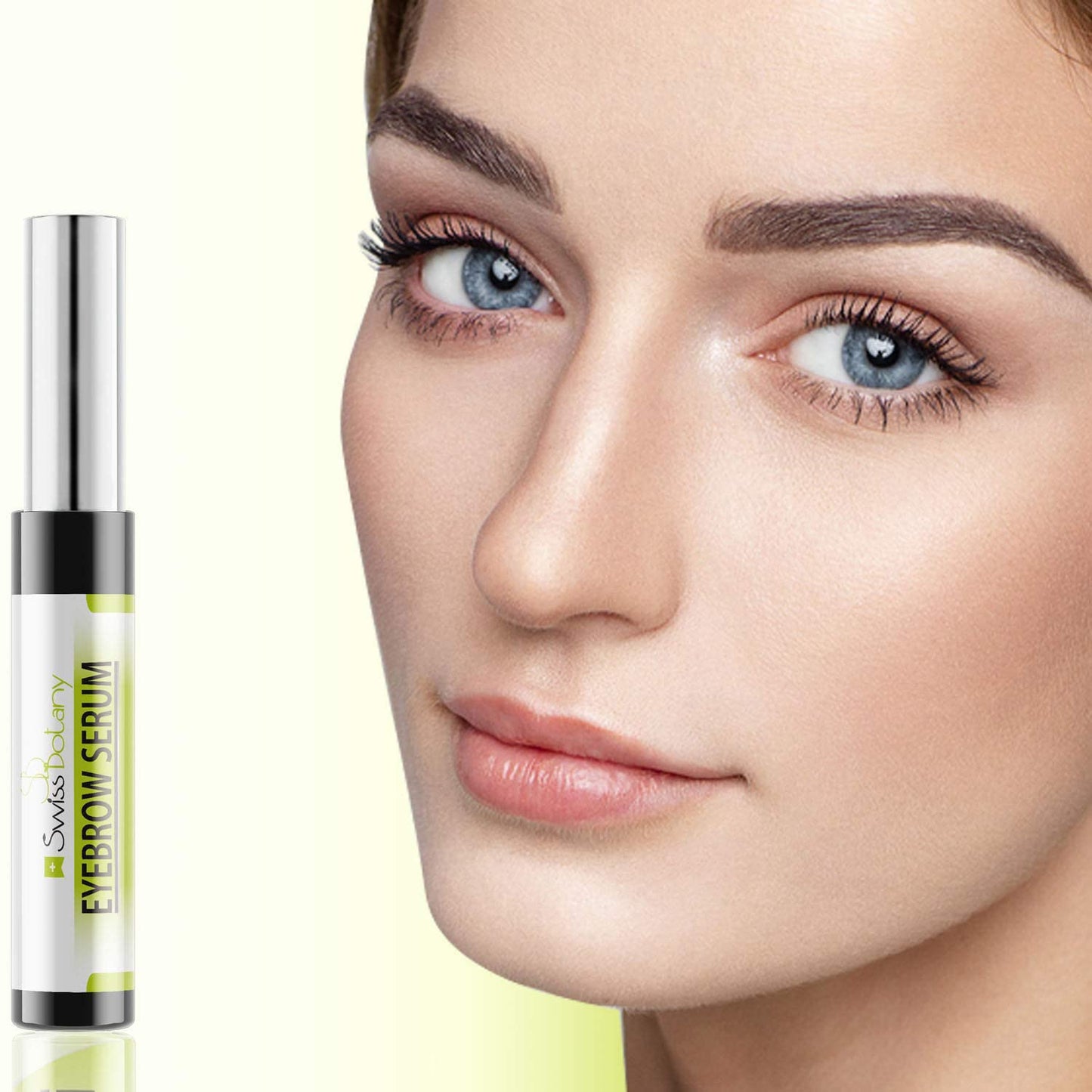 Swiss Botany Beauty 1 EyeBrow Growth Serum for Women & Men Premium Biotin Eyebrow Enhancing Serum for Eyebrow Growth cruelty free eyebrow growth serum Safe Against Eye Color Change | Professionally Trusted
