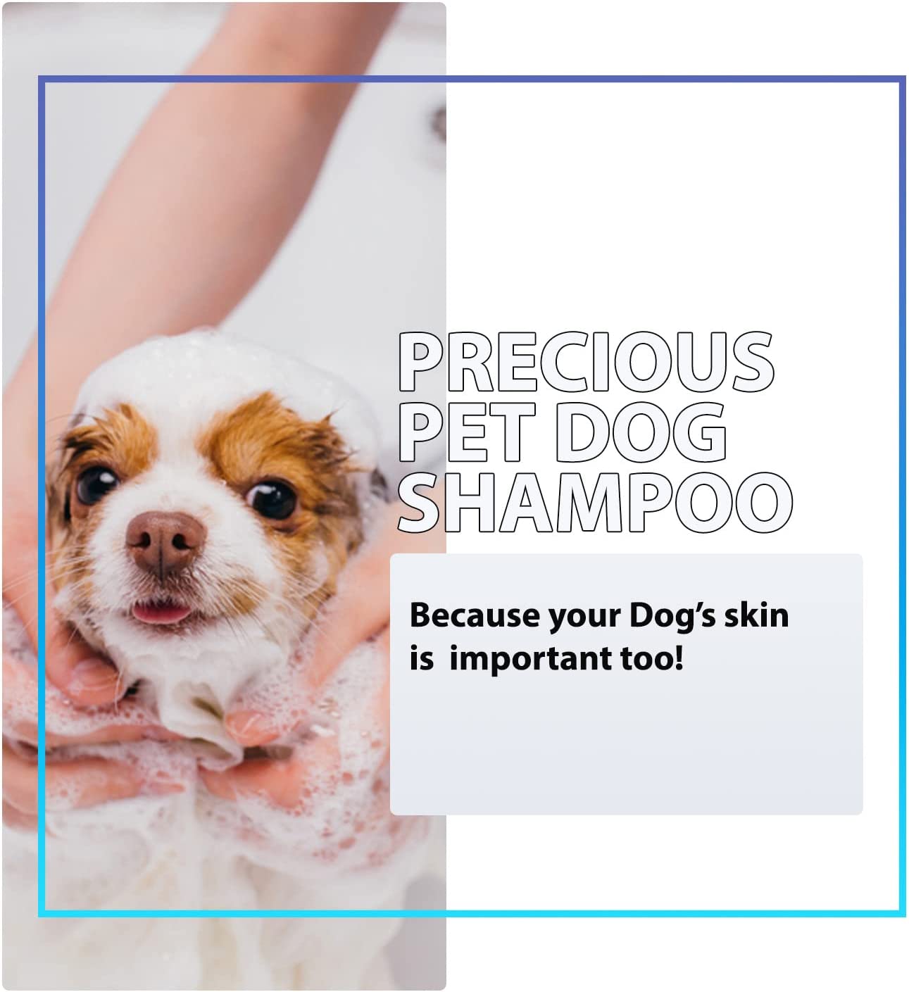 Swiss Botany Pet Products White Swiss Botany Precious Dog Shampoo, Puppy Shampoo for Moisturizing Dog Body and Reducing Dandruff, Dog Bathing Supplies for Sensitive Skin Dogs to Alleviate Strong Odor concerns - 10 oz