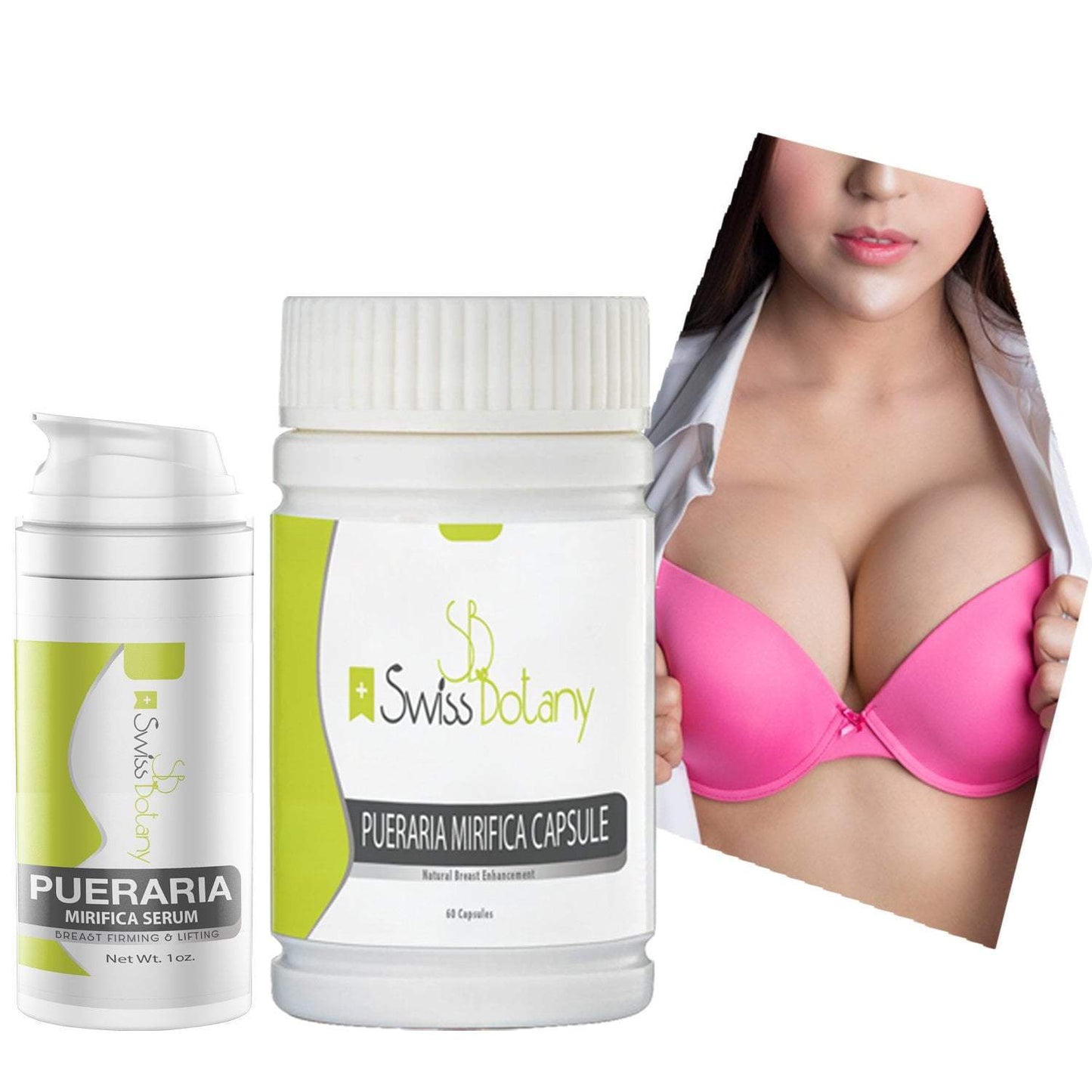 swissbotany breast lifting Pueraria Mirifica - Purest Quality Pueraria Mirifica Serum + Swiss Botany Pueraria Mirifica Capsules - Natural breast Firming & Enlargement