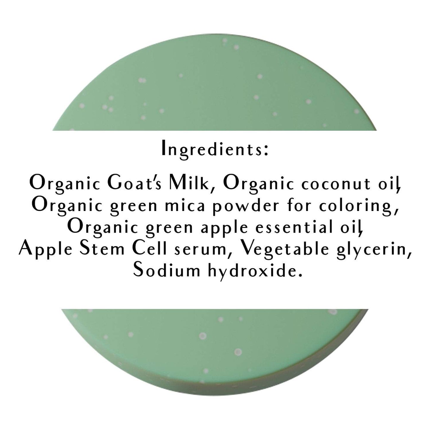 swissbotany Swiss Apple Stem Cell Soap Bar (3.4 Oz 1 Bar) Organic Age Defying Formula is 100% Handcrafted with Coconut Oil & Tetrapeptide-7 for ultimate moisturizing & wrinkle prevention