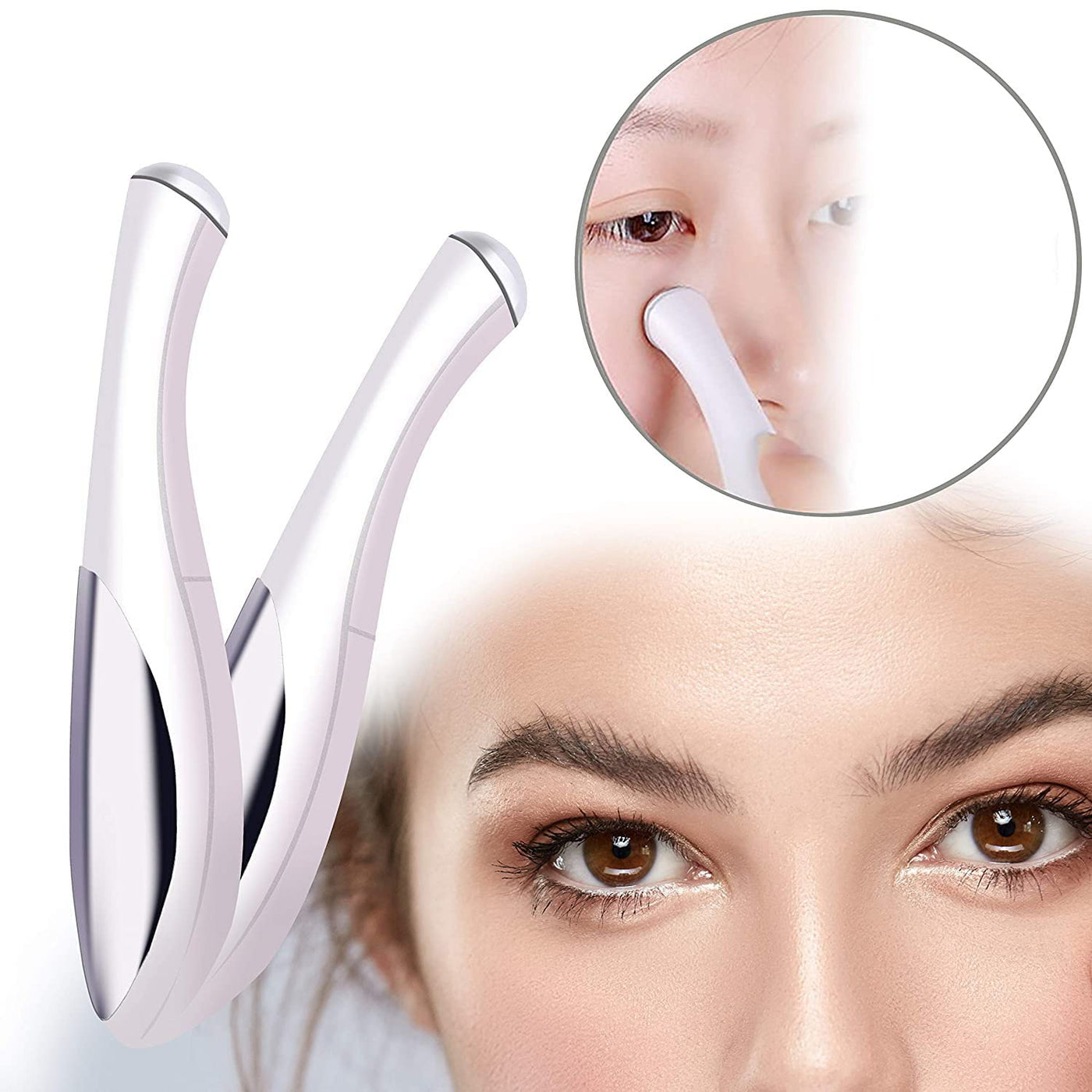 Swiss Botany Beauty 1 / 1 Ionic Wrinkle Therapy Wand High Frequency Skin Tightening Wrinkle Reducing Dark Circle Puffy Eye Treatment allows skin serums 30% deeper penetration
