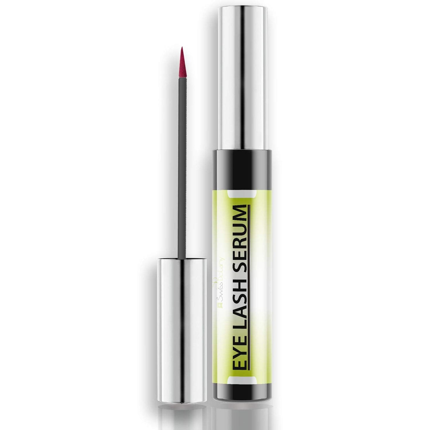 Swiss Botany Beauty 1 Swiss Botany Eyelash Growth Serum for Longer & Fuller Eyelashes - Water Based Formula Eyelash Serum for Lash Hair Growth, Enhancement, & Lash boost - Applicator Included - False Eyelash Eliminator