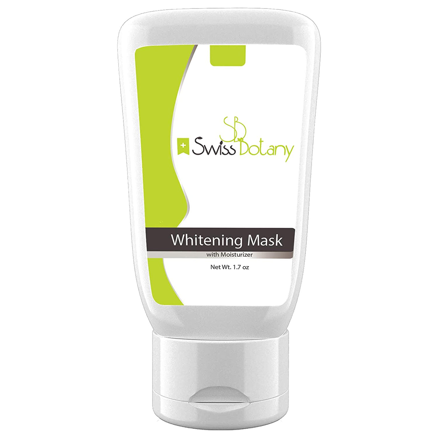 Swiss Botany Beauty 1 Whiten Skin Cream - Whitening Face Mask for Sensitive Skin / Intimate Areas, Underarms, Butt, Knees, Inner Thights - Super Brite/Pink