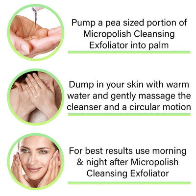 Swiss Botany Beauty 8 Ounce / 1 Exfoliating Face Wash & Face Exfoliator - Natural Exfoliating Face Wash with Witch Hazel - Moisturizing Facial Exfoliant for Oily or Dull or Dry Skin, Wrinkles, Blemishes, Acne Scars & More