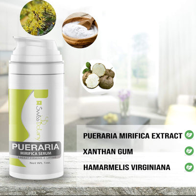 Swiss Botany Beauty Swiss Botany Pueraria Mirifica Bust Firming & Lifting Serum for Women and Men, Easy to Apply, Use Twice a Day for Best Results, No Fragrance, 1 ounce