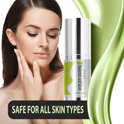 Swiss Botany Health and Beauty Hyaluronic Acid Serum Moisturizing Perfect On Unresponsive Dry Skin For Women & Men