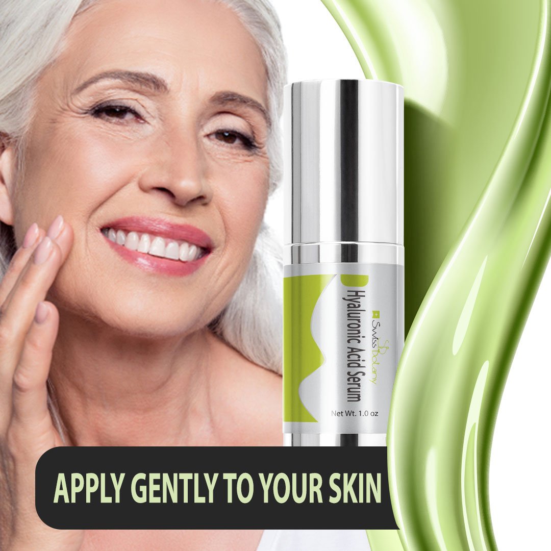 Swiss Botany Health and Beauty Hyaluronic Acid Serum Moisturizing Perfect On Unresponsive Dry Skin For Women & Men