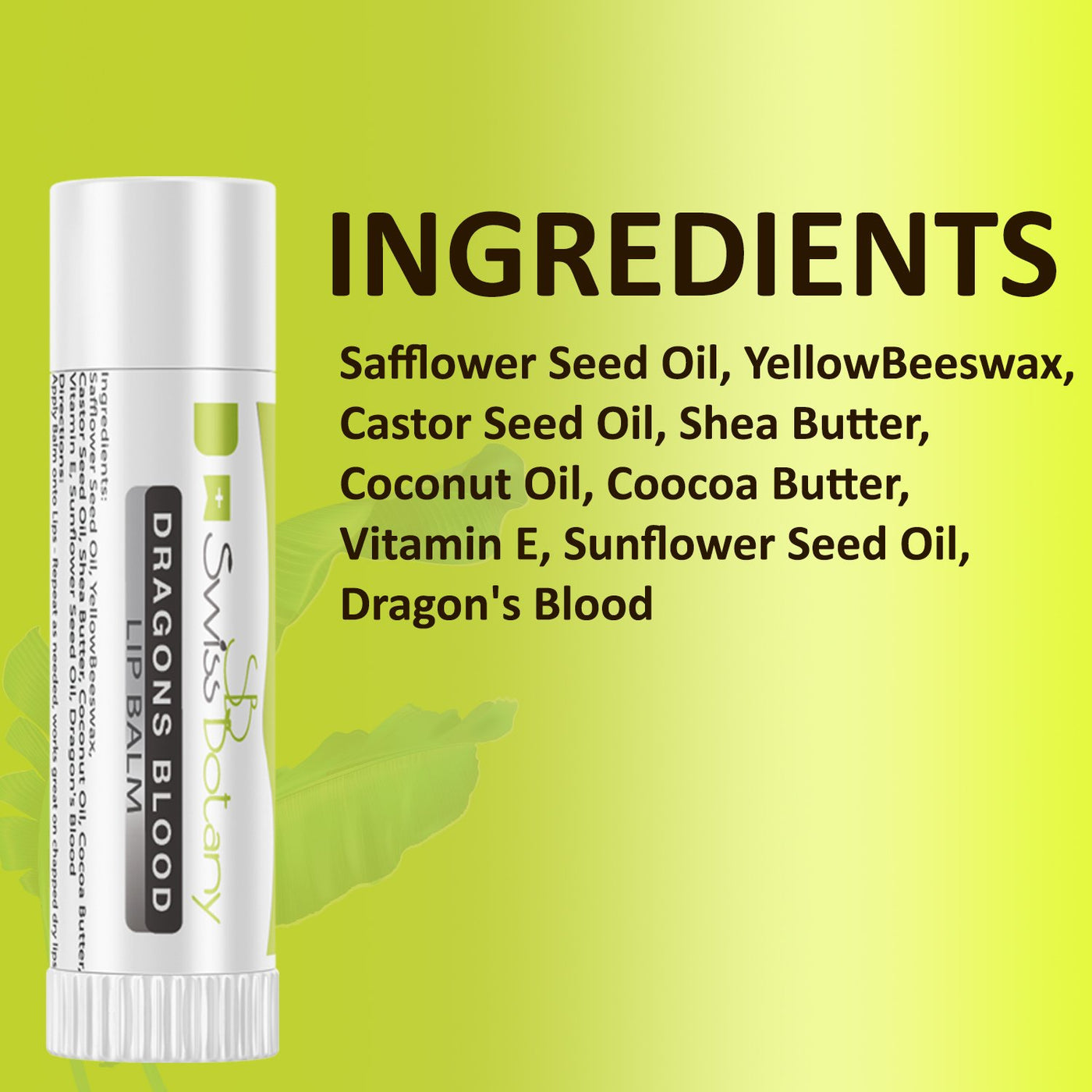Intense Lip Balm Dragons Blood Genuine Hydrating Lip Plumper