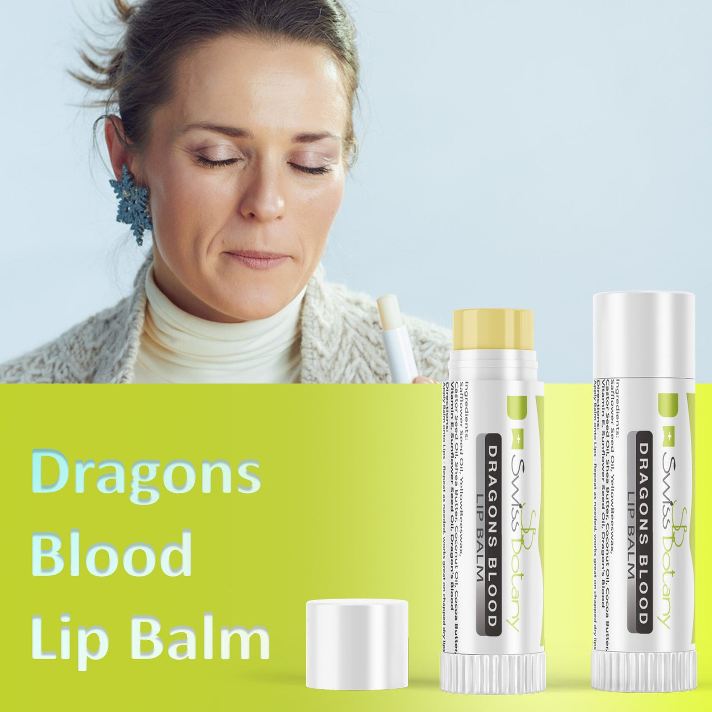 Intense Lip Balm Dragons Blood Genuine Hydrating Lip Plumper