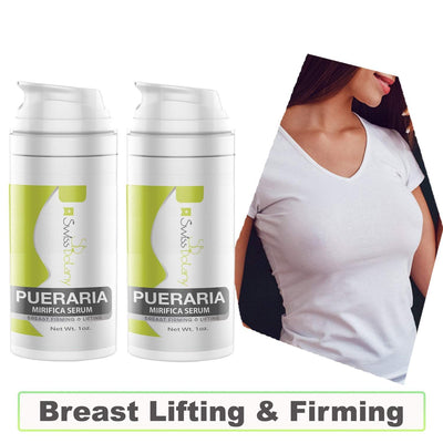 swissbotany Beauty Pueraria-Mirifica Breast Enhancement Massage Oil (2 Bottles * 1 Month Supply)