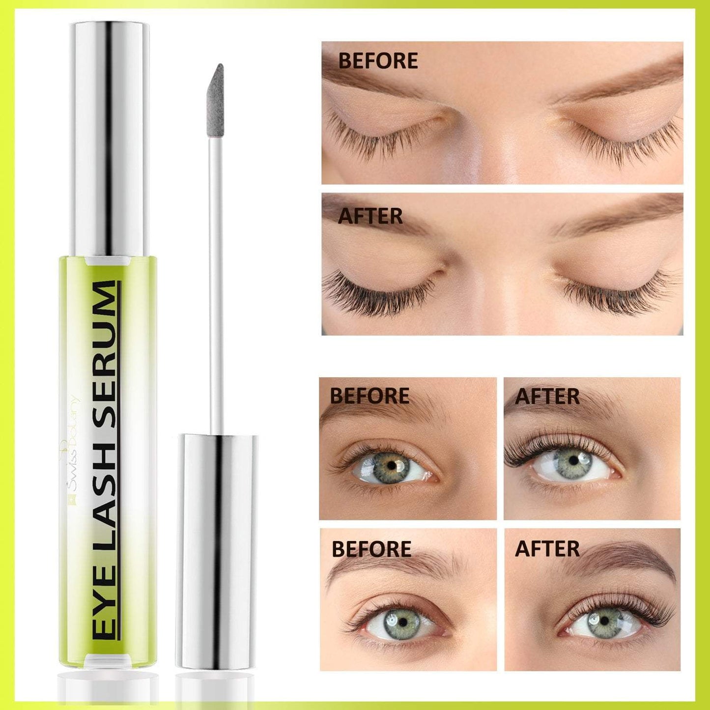 Eyelash Growth Serum- Grow Longer Fuller Eyelashes