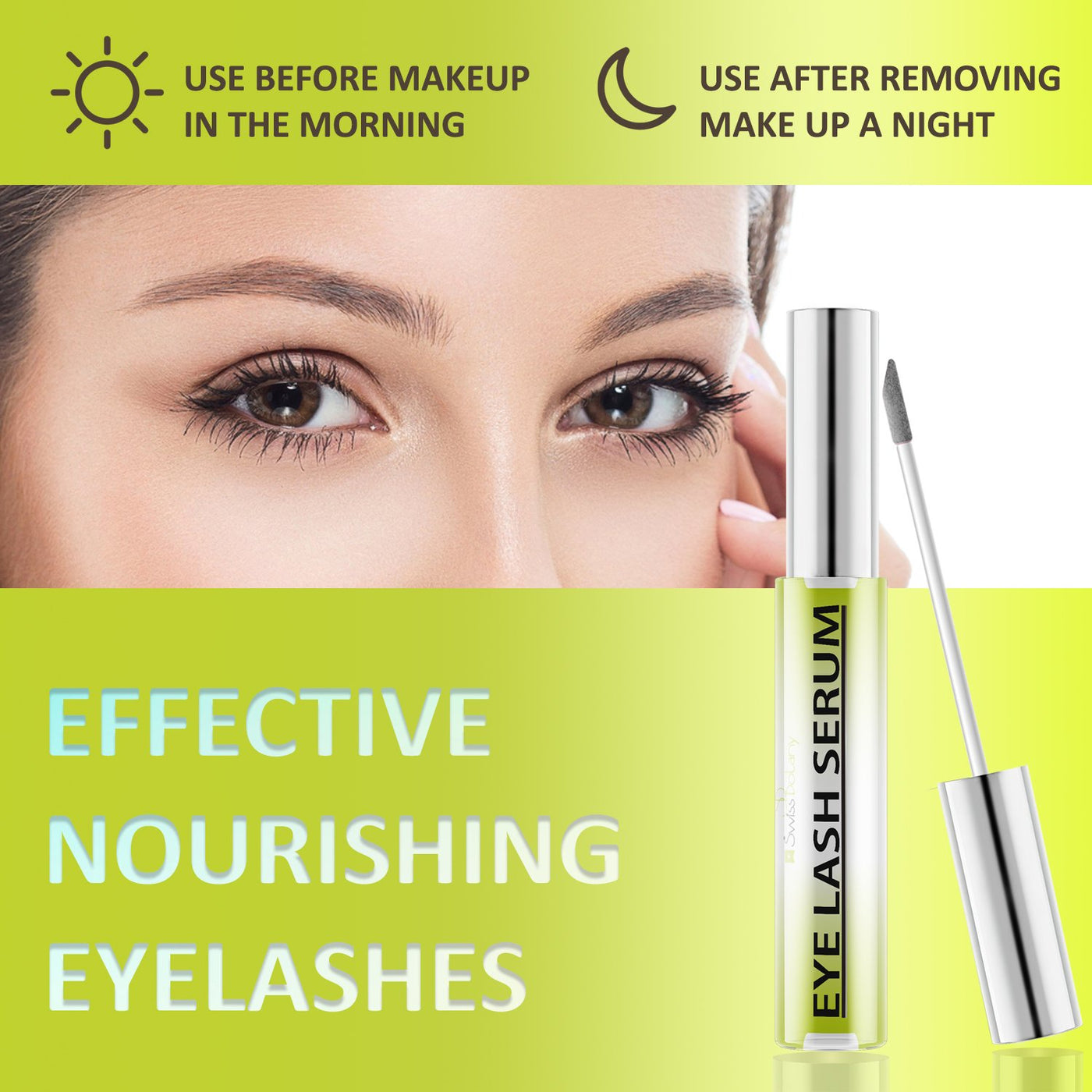 Eyelash Growth Serum- Grow Longer Fuller Eyelashes