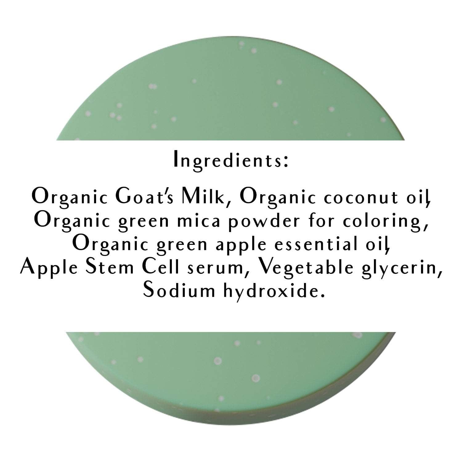 swissbotany Swiss Apple Stem Cell Soap Bar (3.4 Oz 1 Bar) Organic Age Defying Formula is 100% Handcrafted with Coconut Oil & Tetrapeptide-7 for ultimate moisturizing & wrinkle prevention